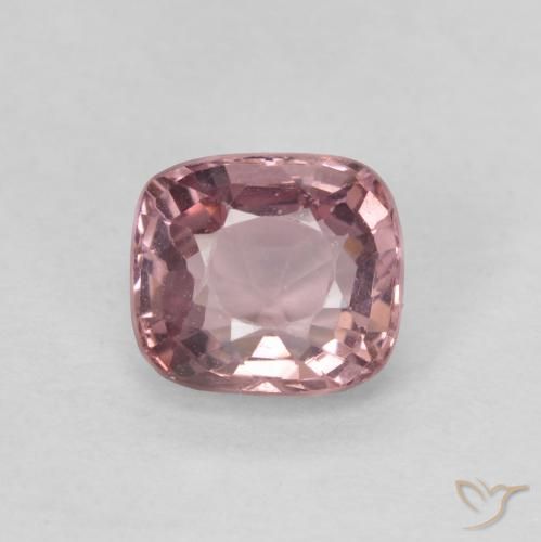 0.64ct Natural Rosado medio espinela, Forma Cojín, VVS-VS, Photo A