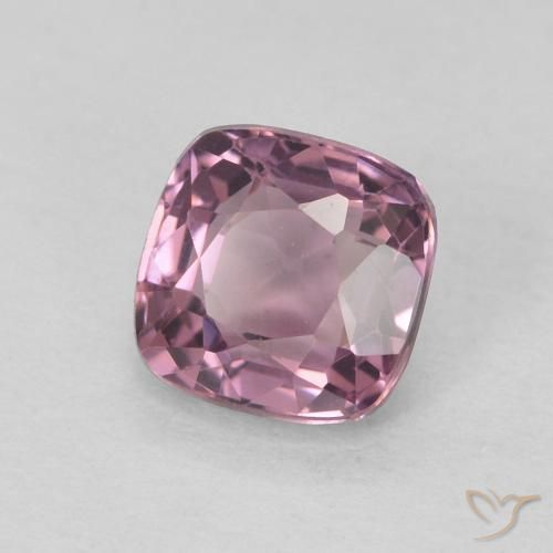 Espinela Rosado sandía natural de 0.76 ct, Forma Cojín, VVS