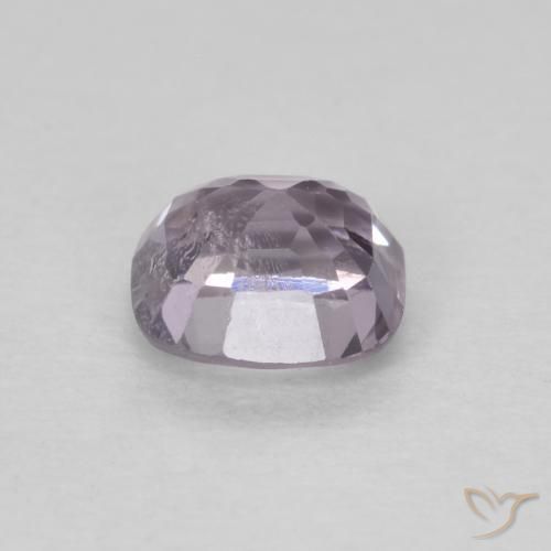 Espinela Violeta grisáceo natural de 0.67 ct, Forma Cojín, VVS-VS