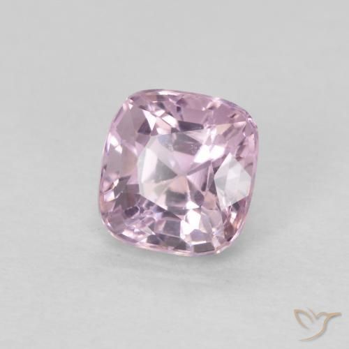 Espinela Rosado claro natural de 0.62 ct, Forma Cojín, VVS-VS