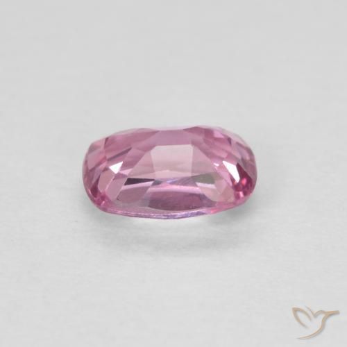 Espinela Rosado púrpura natural de 0.48 ct, Forma Cojín, VVS-VS
