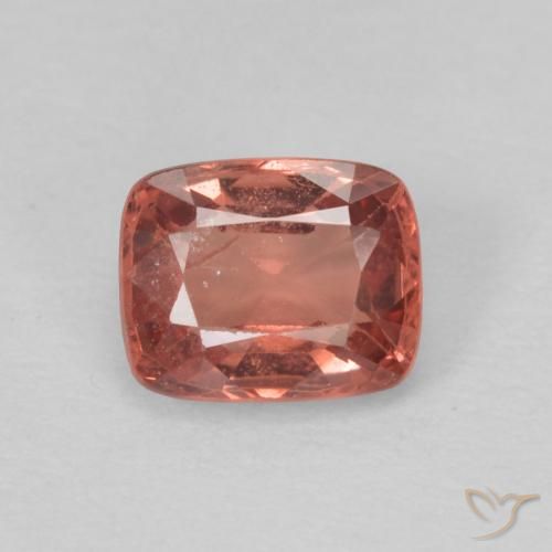 0.67ct Natural Rosado rojizo Espinela, Forma Cojín, VS