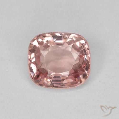0.64ct Natural Rosado claro espinela, Forma Cojín, VVS