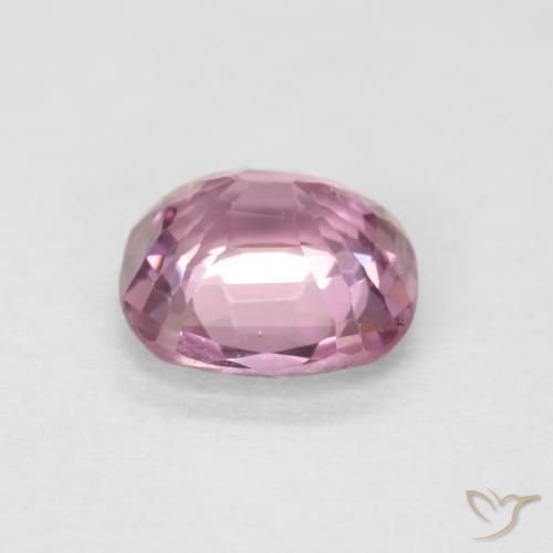 Espinela Rosado intenso natural de 0.61 ct, Forma Cojín, VS