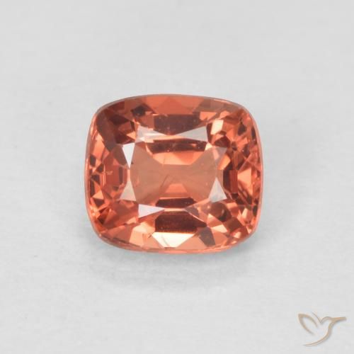 0.56ct Natural Rosado frambuesa Espinela, Forma Cojín, VS, Photo A