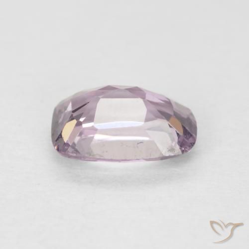 Espinela Púrpura grisáceo claro natural de 0.56 ct, Forma Cojín, VS