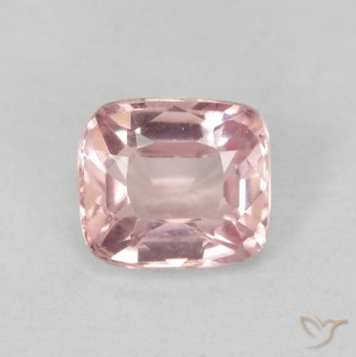 0.52ct Natural Rosado claro Espinela, Forma Cojín, VVS