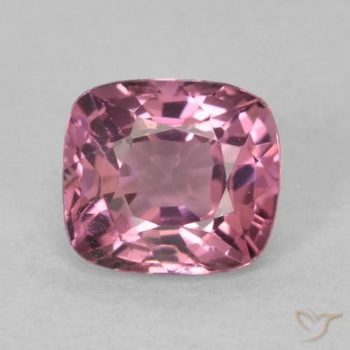 0.74ct Natural Lavanda intenso Espinela, Forma Cojín, VVS