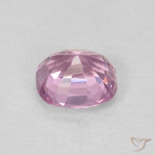 Espinela Púrpura claro natural de 0.49 ct, Forma Cojín, VVS