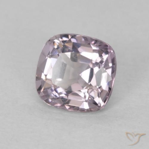 Espinela Púrpura claro natural de 0.56 ct, Forma Cojín, VVS