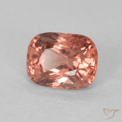 Espinela Rosado rojizo natural de 0.55 ct, Forma Cojín, VVS