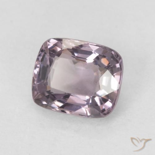 Espinela Púrpura claro natural de 0.59 ct, Forma Cojín, VS