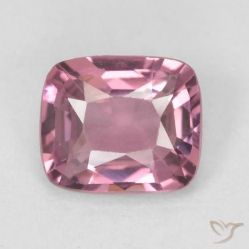 0.67ct Natural Púrpura medio Espinela, Forma Cojín, VS