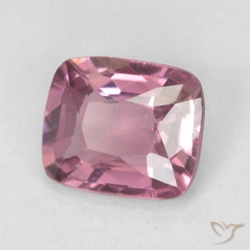 Espinela Púrpura medio natural de 0.67 ct, Forma Cojín, VS