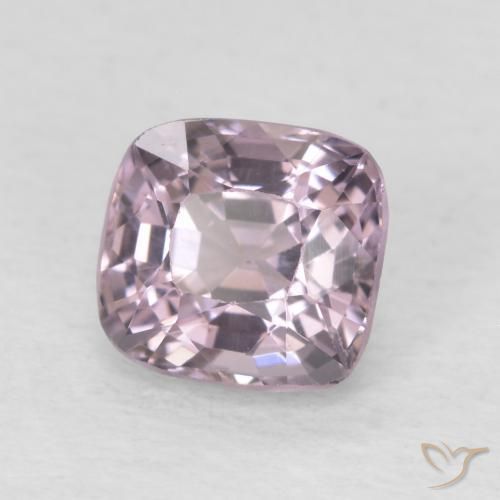 Espinela Púrpura rosado natural de 0.92 ct, Forma Cojín, VVS-VS