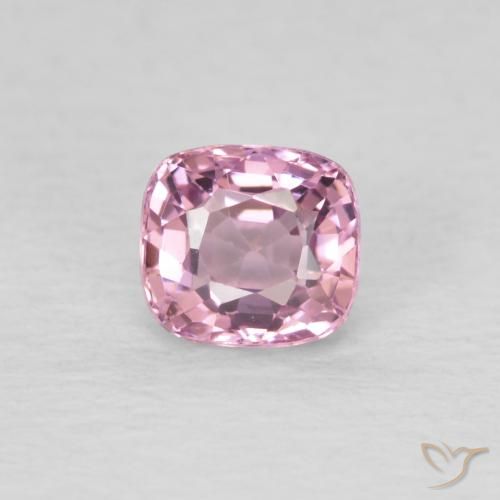 0.45ct Natural Rosado Bubblegum espinela, Forma Cojín, VVS-VS