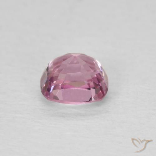 Espinela Rosado Bubblegum natural de 0.45 ct, Forma Cojín, VVS-VS