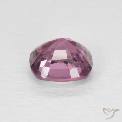 Espinela Púrpura medio natural de 0.68 ct, Forma Cojín, VVS-VS