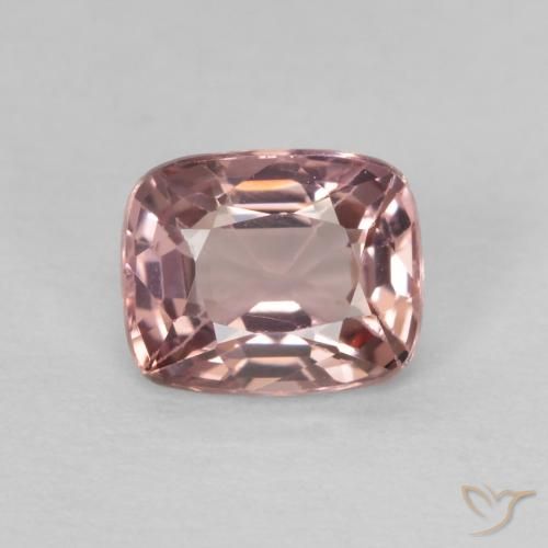 0.70ct Natural Rosado bubblegum claro espinela, Forma Cojín, VVS-VS, Photo A