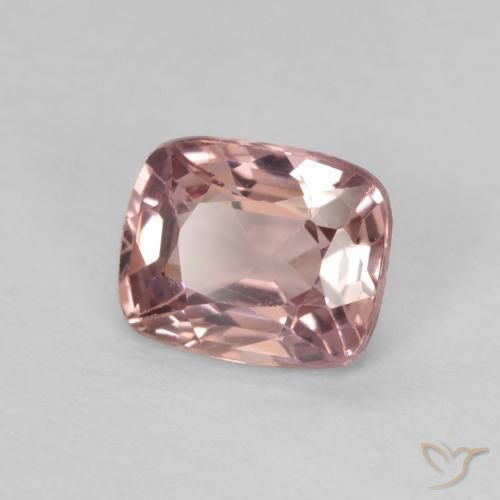 Espinela Rosado bubblegum claro natural de 0.70 ct, Forma Cojín, VVS-VS