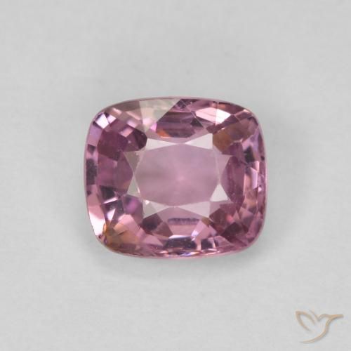 0.62ct Natural Rosado medio espinela, Forma Cojín, VVS-VS