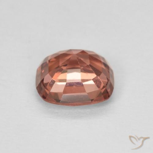 Espinela Rosado pomelo natural de 0.67 ct, Forma Cojín, VVS-VS