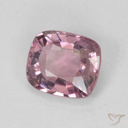 Espinela Medium Dark-Purple natural de 0.68 ct, Forma Cojín, VS