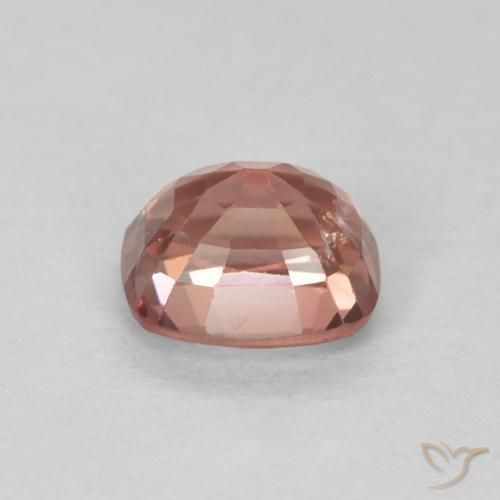 Espinela Naranja rojizo natural de 0.66 ct, Forma Cojín, VS