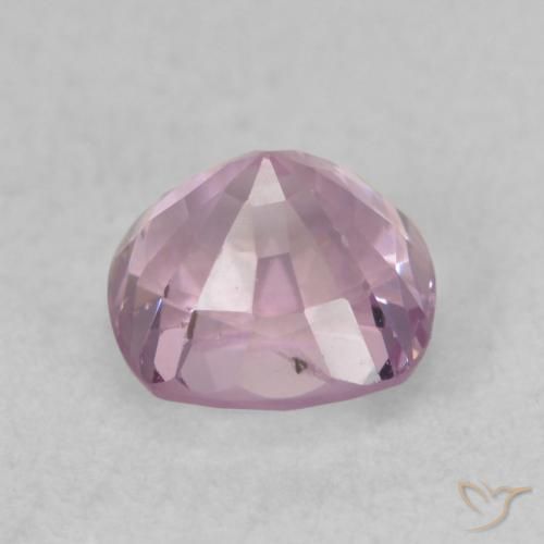 Espinela Rosado púrpura natural de 0.93 ct, Forma Cojín, VS