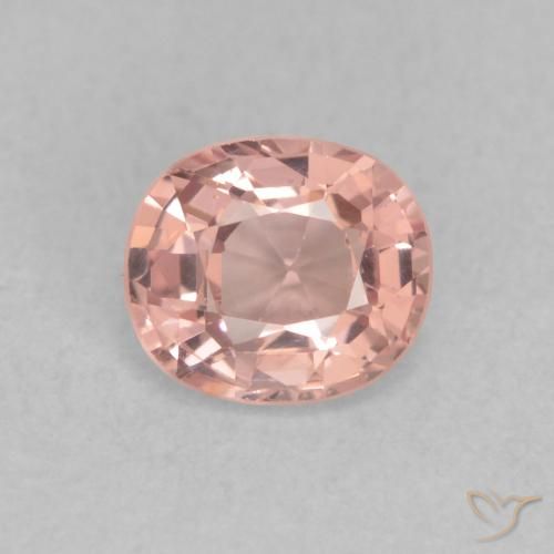 0.50ct Natural Rojo indio espinela, Forma Cojín, VVS-VS