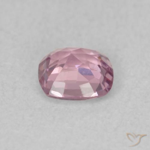 Espinela Rosado blubblegum muy claro natural de 0.43 ct, Forma Cojín, VVS-VS