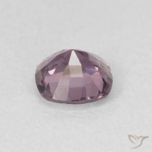 Espinela Púrpura gris natural de 0.65 ct, Forma Cojín, VS