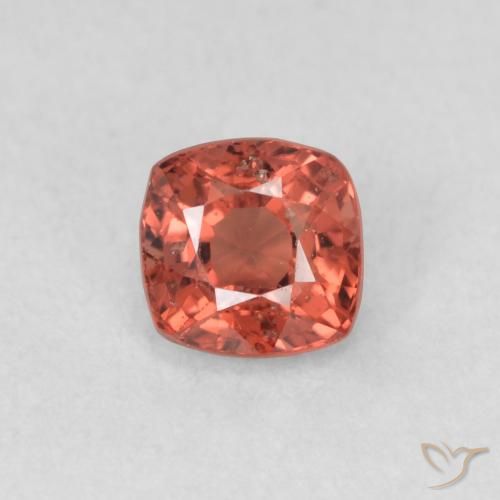0.53ct Natural Rosado medio espinela, Forma Cojín, VS