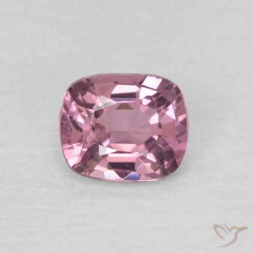 0.55ct Natural Lavanda intenso Espinela, Forma Cojín, VVS-VS