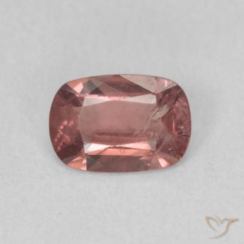 0.62ct Natural Rosado medio espinela, Forma Cojín, VS