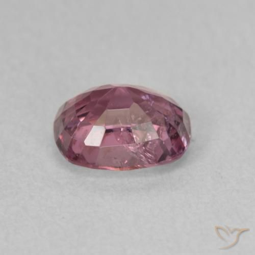 Espinela Púrpura rosado natural de 0.88 ct, Forma Cojín, VS