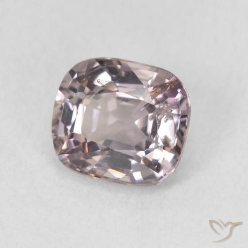 Espinela Reddish Grey natural de 1.06 ct, Forma Cojín, VS