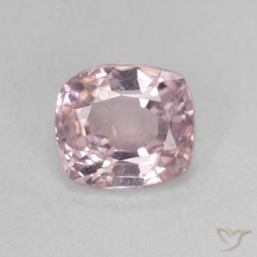 1.04ct Natural Rosado claro espinela, Forma Cojín, VS