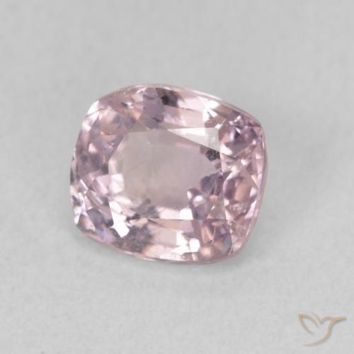 Espinela Rosado claro natural de 1.04 ct, Forma Cojín, VS
