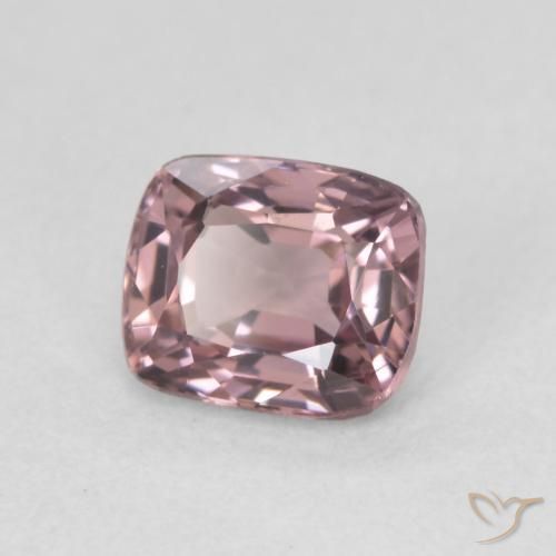 Espinela Rosa oscuro natural de 0.96 ct, Forma Cojín, VVS