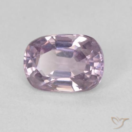 Espinela Púrpura claro natural de 0.89 ct, Forma Cojín, VVS