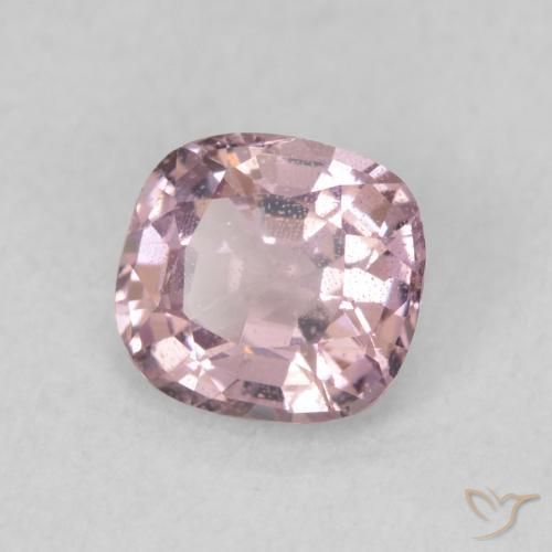 Espinela Rosa rosado natural de 0.68 ct, Forma Cojín, VS