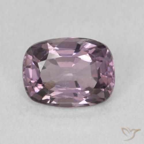 0.85ct Natural Púrpura claro Espinela, Forma Cojín, VS