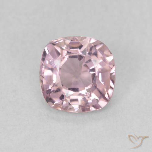 0.58ct Natural Rosado claro Espinela, Forma Cojín, VS