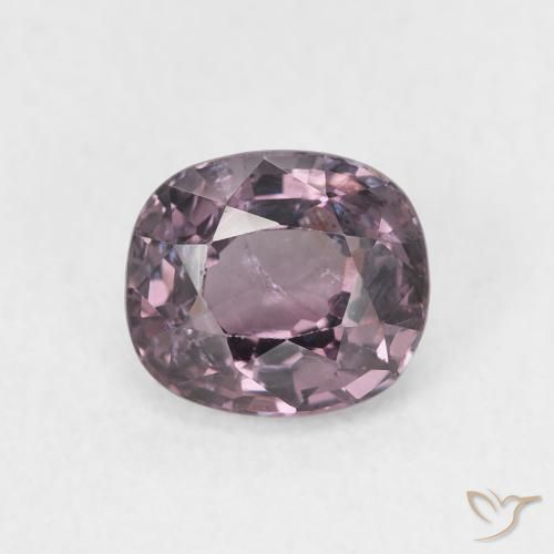 espinela Púrpura oscuro natural de 1.11 ct, Forma Cojín, VVS-VS