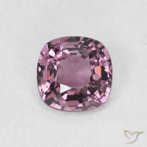 0.67ct Natural Tono rojo frambuesa Espinela, Forma Cojín, VVS