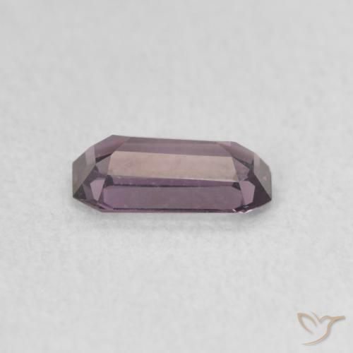 Espinela Púrpura uva natural de 0.50 ct, Corte Octágono / Esmeralda, VVS