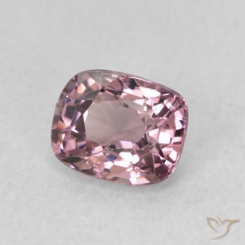 Espinela Púrpura medio natural de 0.75 ct, Forma Cojín, VVS