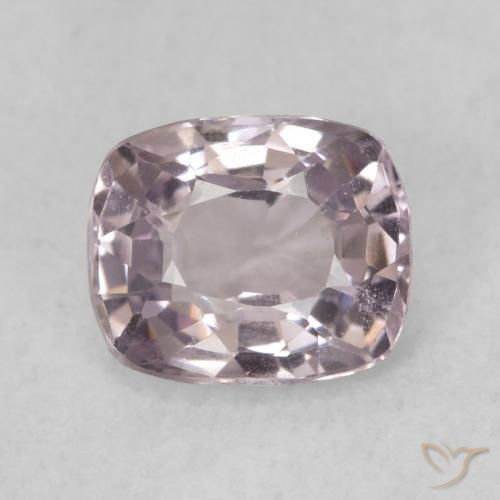 0.69ct Natural Púrpura claro espinela, Forma Cojín, VVS