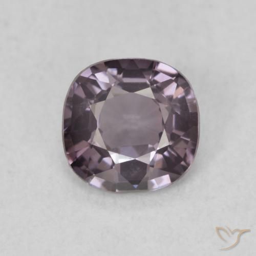 0.73ct Natural Violeta medio espinela, Forma Cojín, VVS